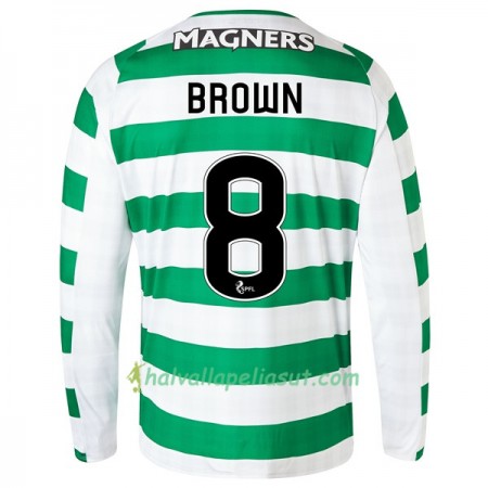 Jalkapallo Pelipaidat Celtic FC Brown 8 Kotipaita 2018-2019 Pitkähihainen